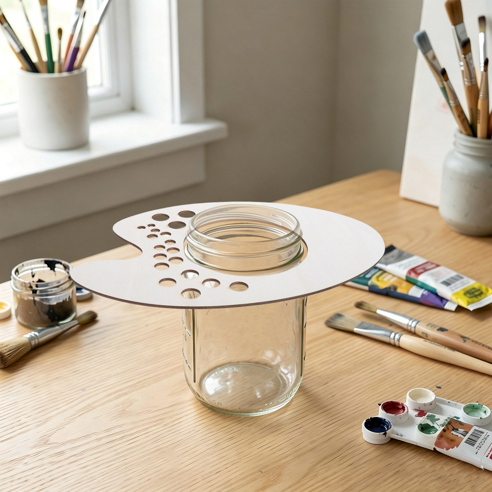 6Pcs Paint Brush Drying Rack W - огляд і ціна Paint Brush